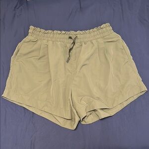 All in Motion Army Green High Waist Shorts